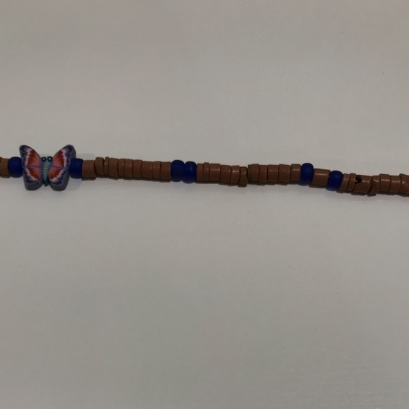 Bohemian Butterfly🦋🦋🦋Beaded Artisan Necklace - Picture 8 of 9